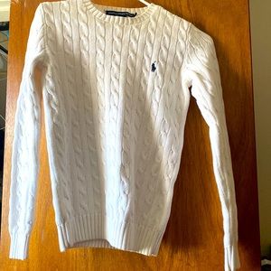 White Ralph Lauren sweater